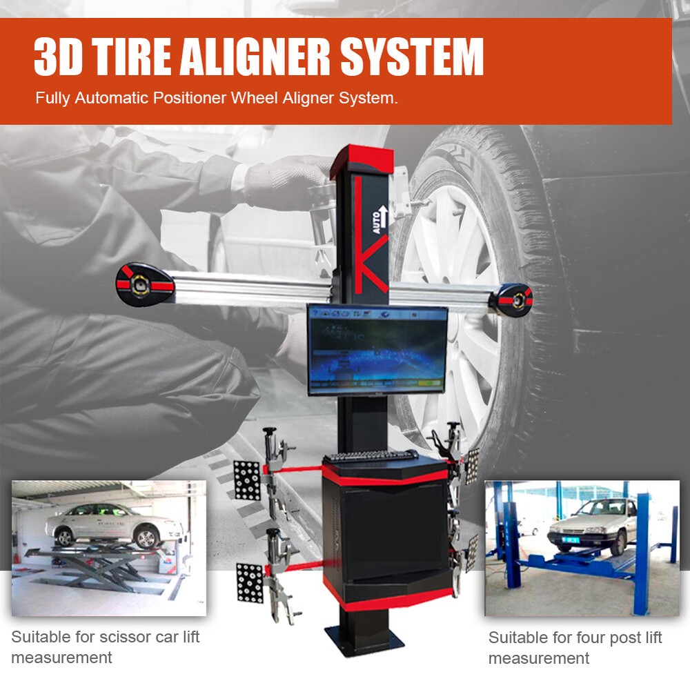 3D Wheel Alignment Machine Wheel Tire Aligner Fully Automatic Wheel Aligning