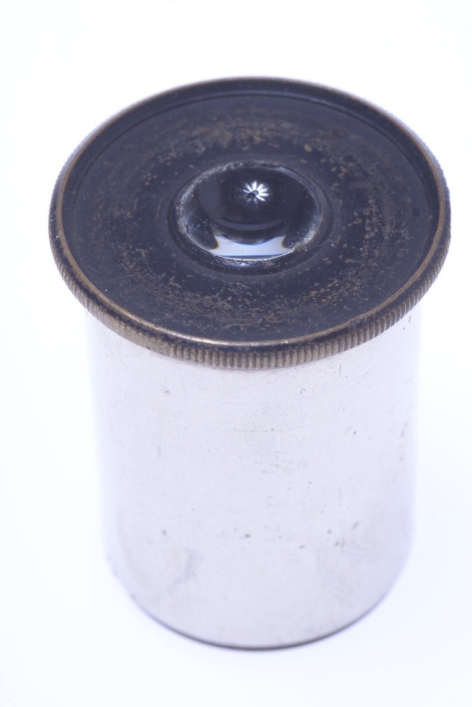 ✅ MICROSCOPE 4X OCULAR 24MM DIAMETER MOUNT LENS LEITZ, ZEISS, NACHET?