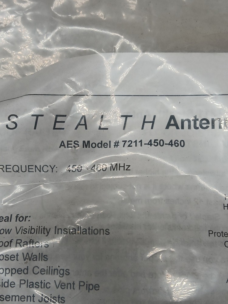 AES 7211-450-460 Stealth Antenna