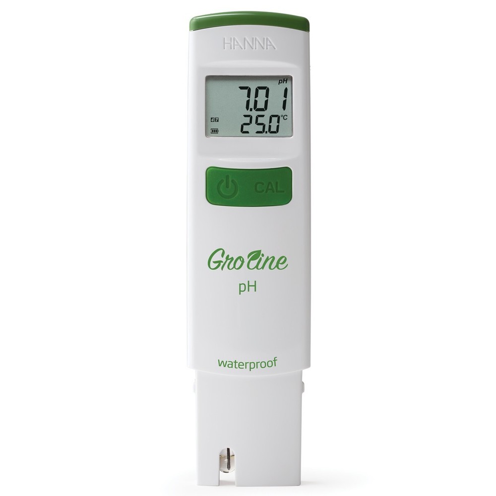 GroLine Waterproof Hydroponic pH Tester [ HI98118 ]