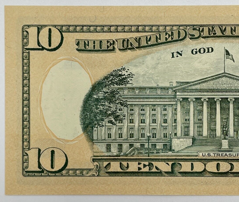 NEW Uncirculated $10 Ten Dollar Bill Series 2017A ONE NOTE