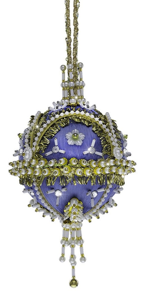 The Cracker Box Arabesque (Emerald Ball with Silver Accents)