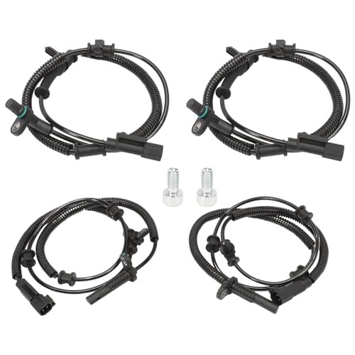 4Pcs Front & Rear ABS Wheel Speed Sensor Compatible for 2013-2018 Ram 1500,