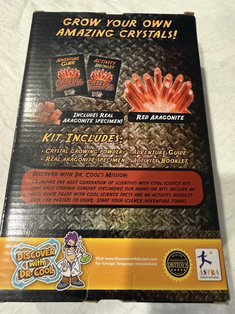 Discover with Dr. Cool Crystal Growing Kit