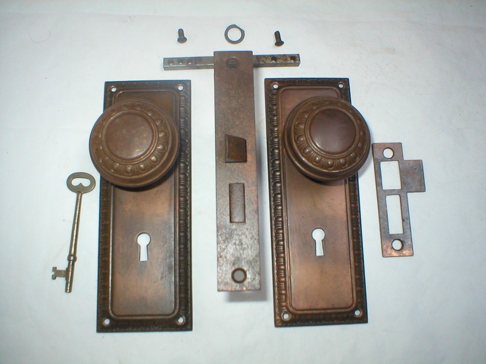 Antique Victorian Era Door Hardware