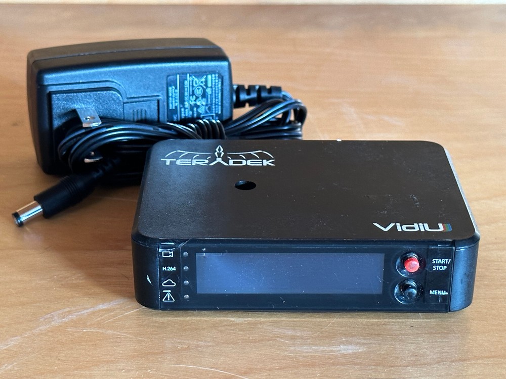 Teradek VidiU 4G Streaming Device H.264 Encoder Live Streaming with Power Supply