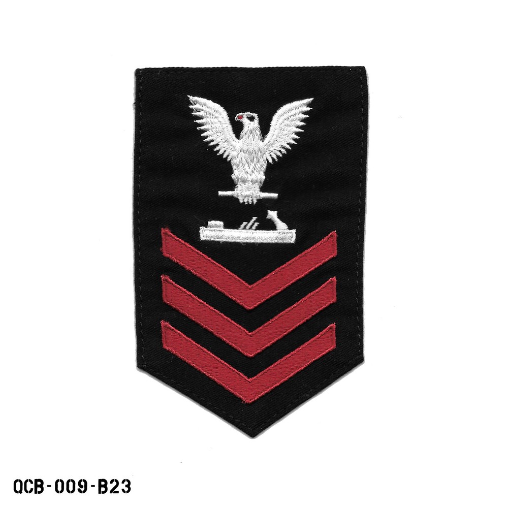 Patternmaker SMALL Sleeve Patch ~ US Navy E6 Petty Officer First Class ~ NEW