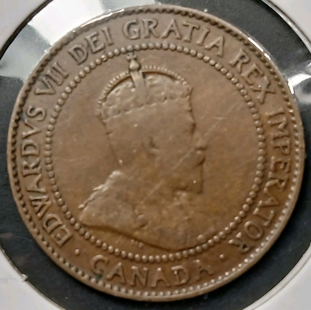 1909 Canada Edward VII Large Cent