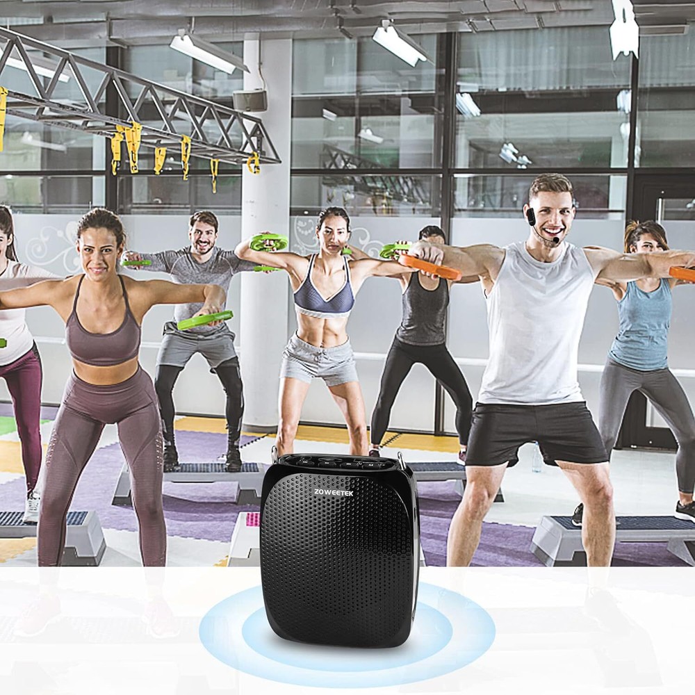 Amplifier, Wireless Amplifier Microphone Headset, Portable Speaker Amplifier