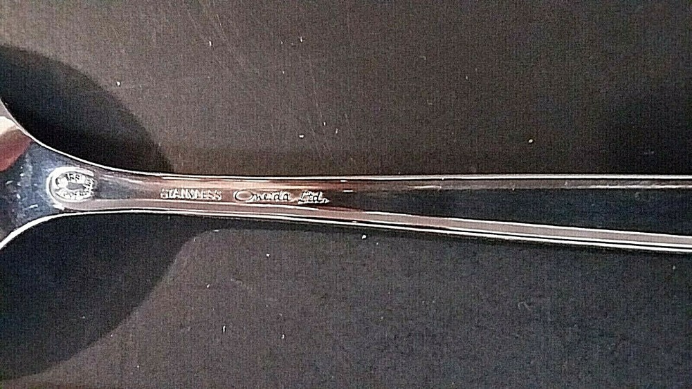 Oneida Melissa stainless 7" oval soup spoon
