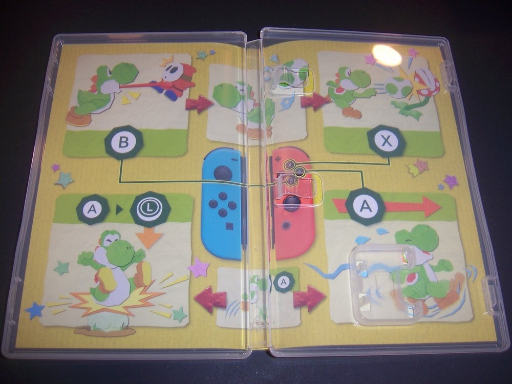 Replacement Case ONLY Yoshi's Crafted World - Nintendo Switch Box UAE Version