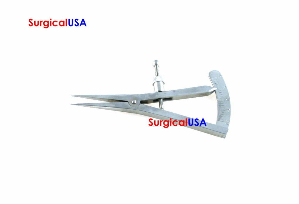 Castroviejo Caliper Ruler Template Guide 3-Pack Surgical Instruments NEW
