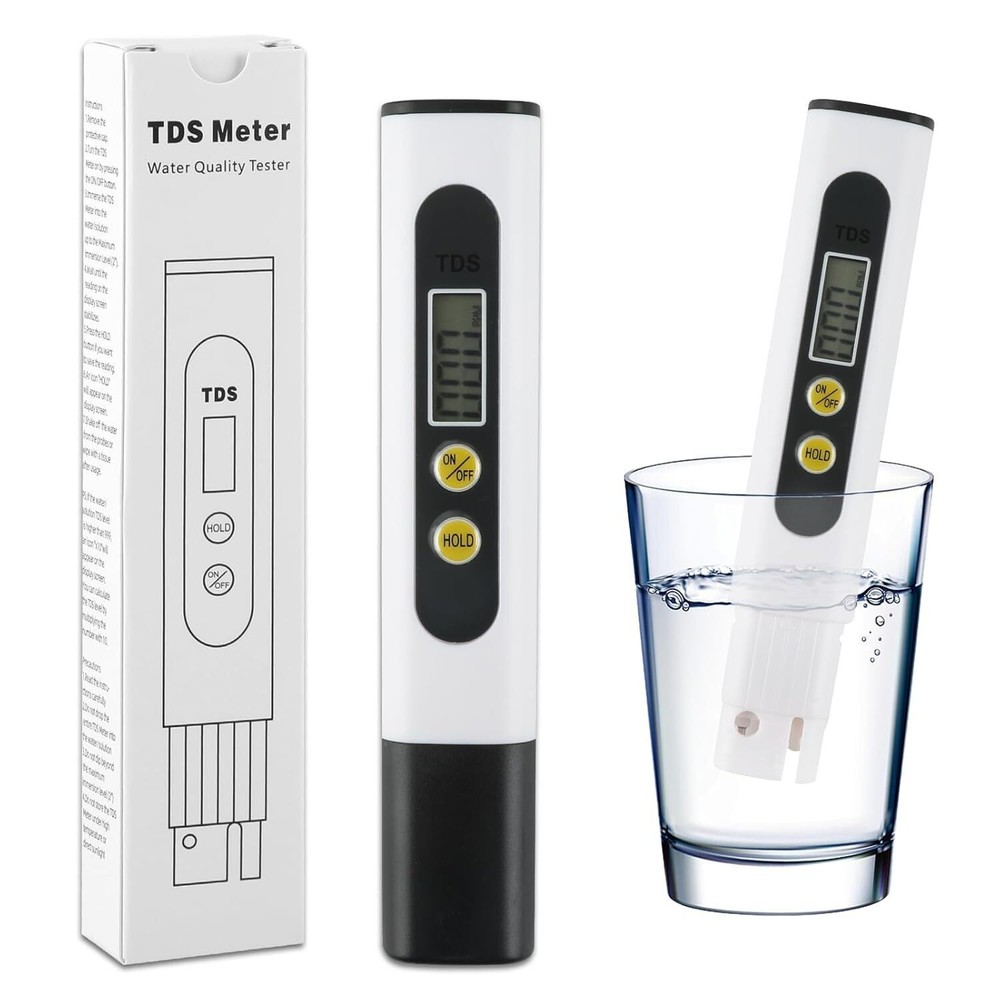 TDS Meter Digital Tester Water Quality Testing Kits Drinking Water 0-9990ppm