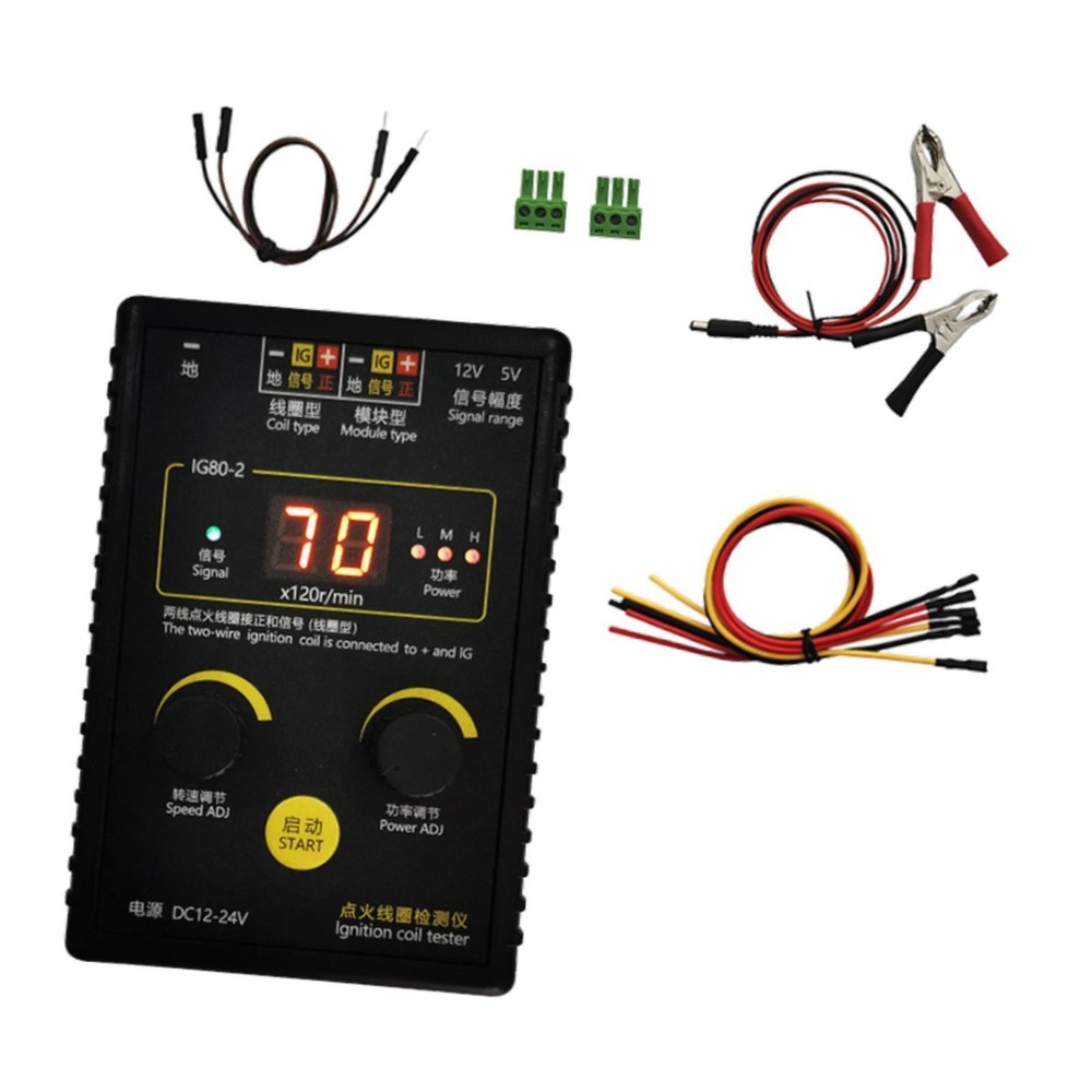 Ignition Coil Detection Kit Auto Engine Tools Car Ignition Checker for