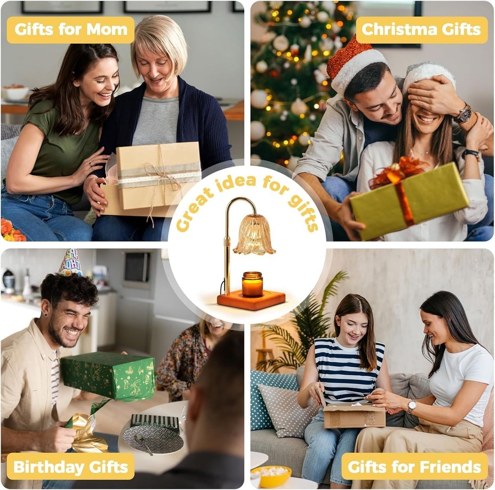 Candle Wax Melter with Adjustable Height & Timer - Ideal Housewarming Gift