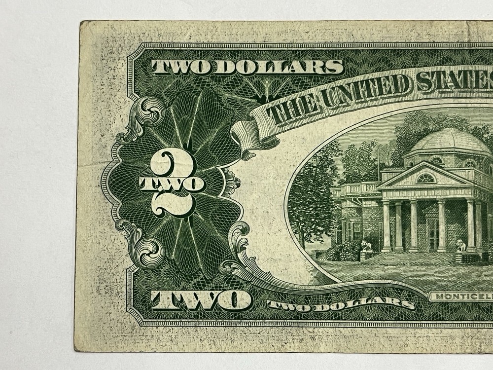 1953 RED Seal $2 United States Note