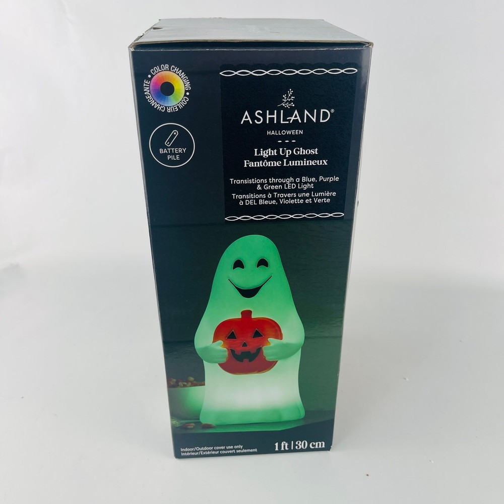 Ashland Halloween Light Up Ghost 12”