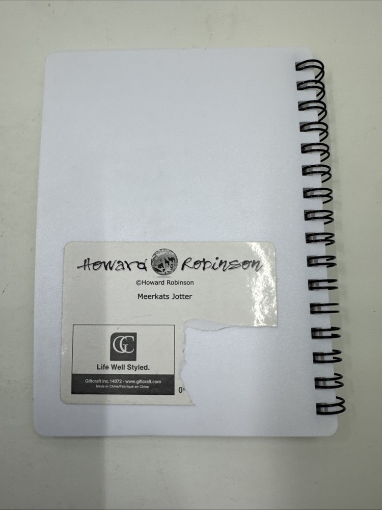 National Geographic 3D Meerkats Spiral Notebook