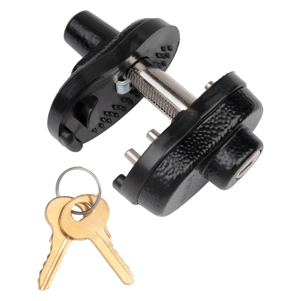 Firearm Trigger Lock with Keys, Black
