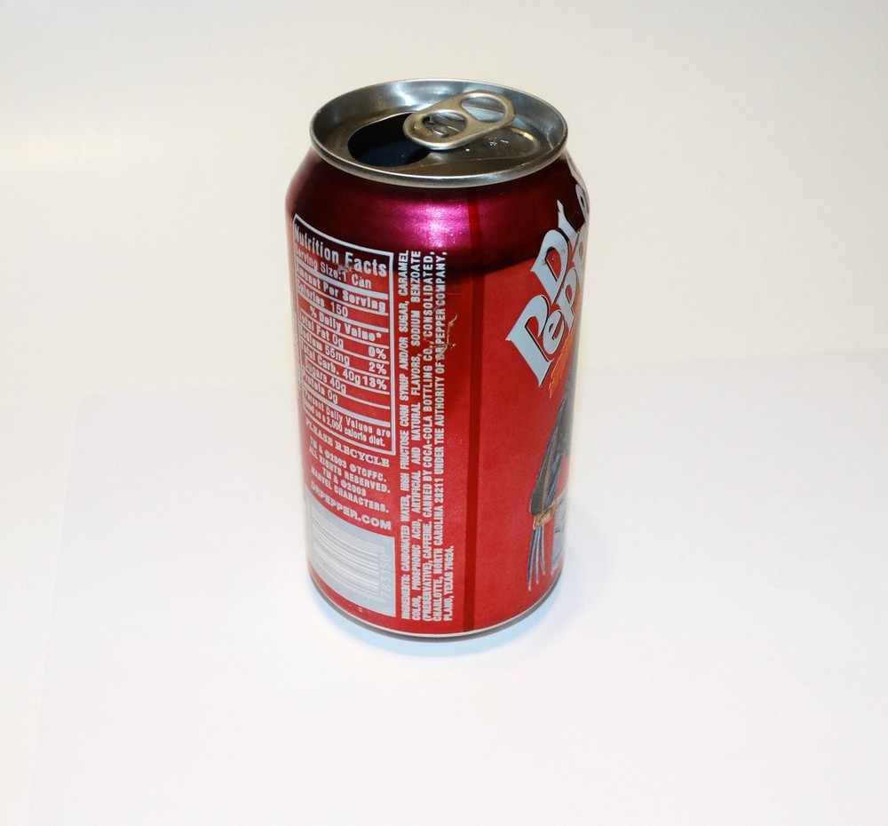 X Men Dr Pepper Soda Can Wolverine 2003 EMPTY