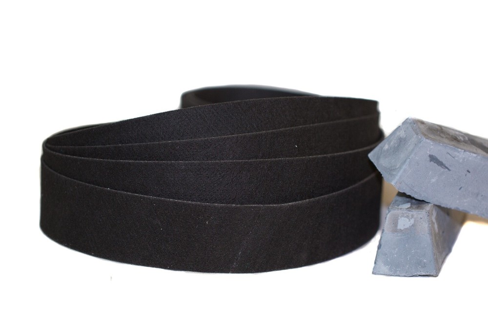 2"x 72" Sanding Belt Black Felt Polishing Belt