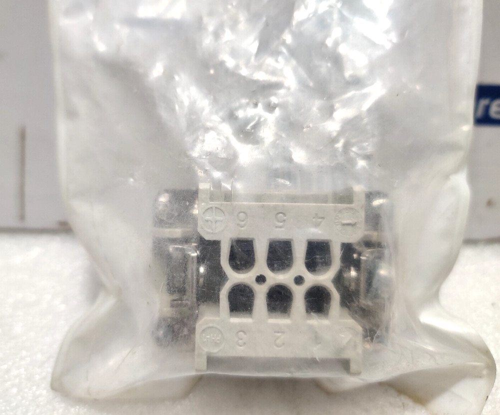 RS Components 448-878 6 Way Plug Insert Termination