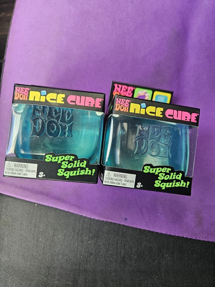 nee doh nice cube blue 2 Cubes