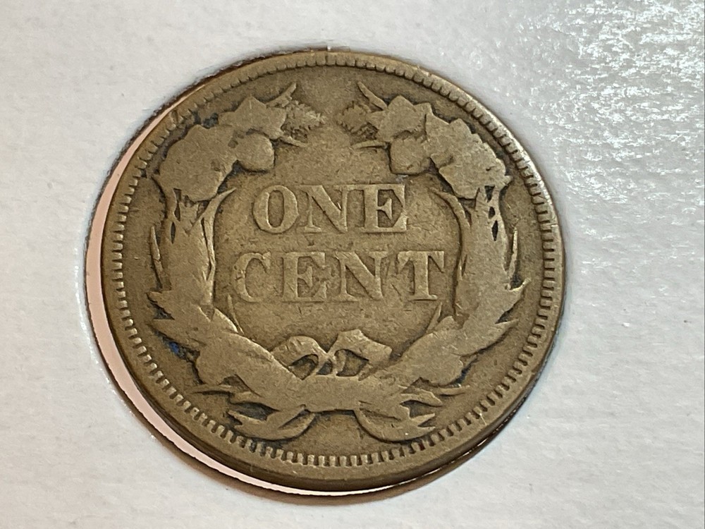 1858 large letters Flying Eagle Cent