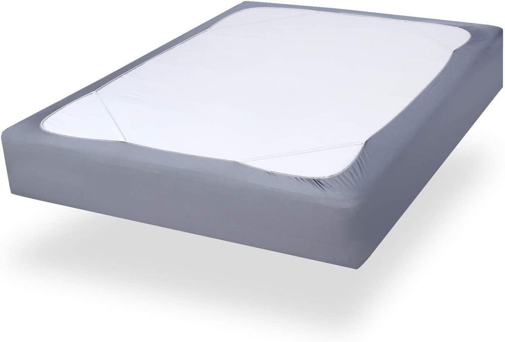 Elegant Twin Size Box Spring Cover - Smooth Microfiber, Dustproof & Washable