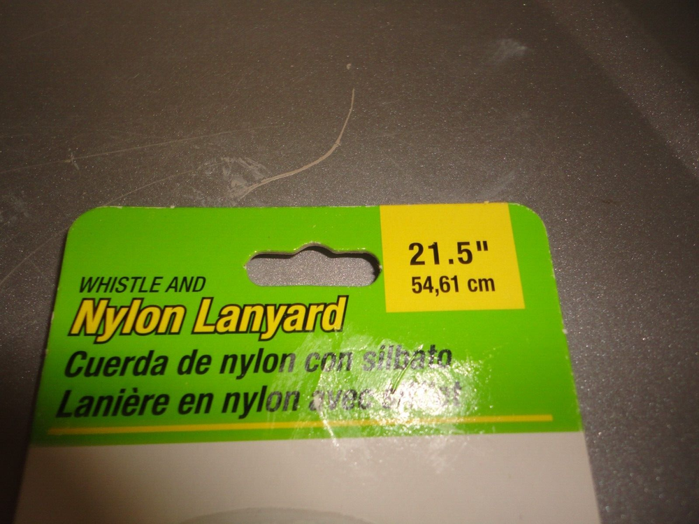 Whistle & Lanyard new & preowned 2 items