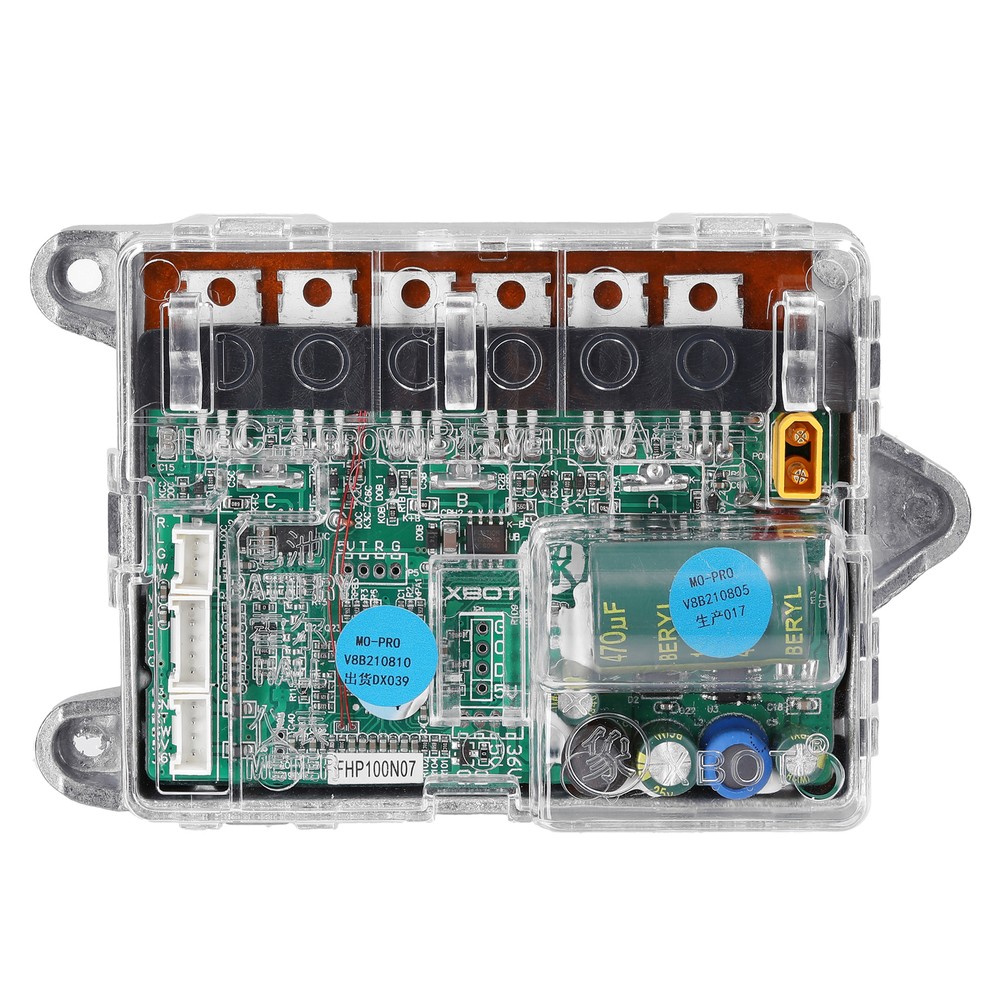 Electric Scooter Motor Controller W/ Headlight & Tail Light For Night Riding