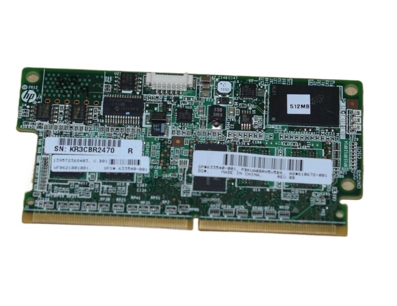 HP 633540-001 512MB Smart Array FBWC Flash back write cache 654873-003