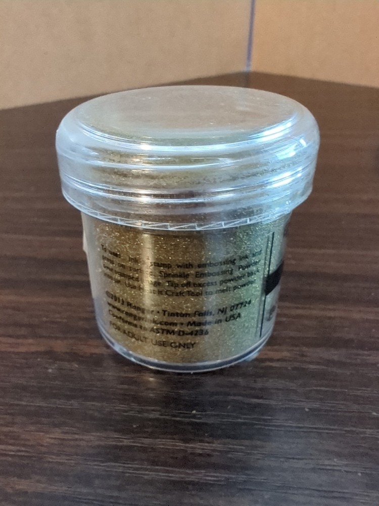 Embossing Powder Super Fine Gold