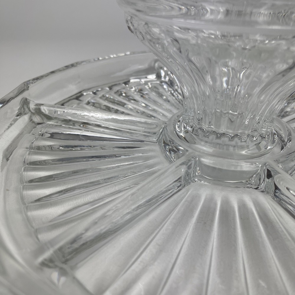 Crystal Cake and Cheese Party Stand/Dome