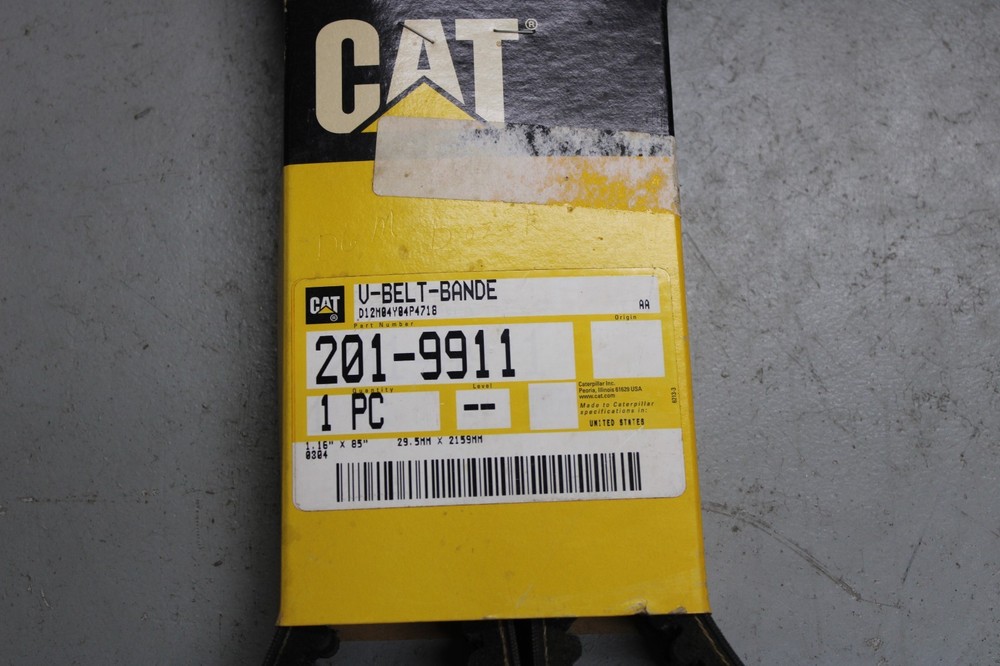 Cat Banned Cogged Belt 201-9911