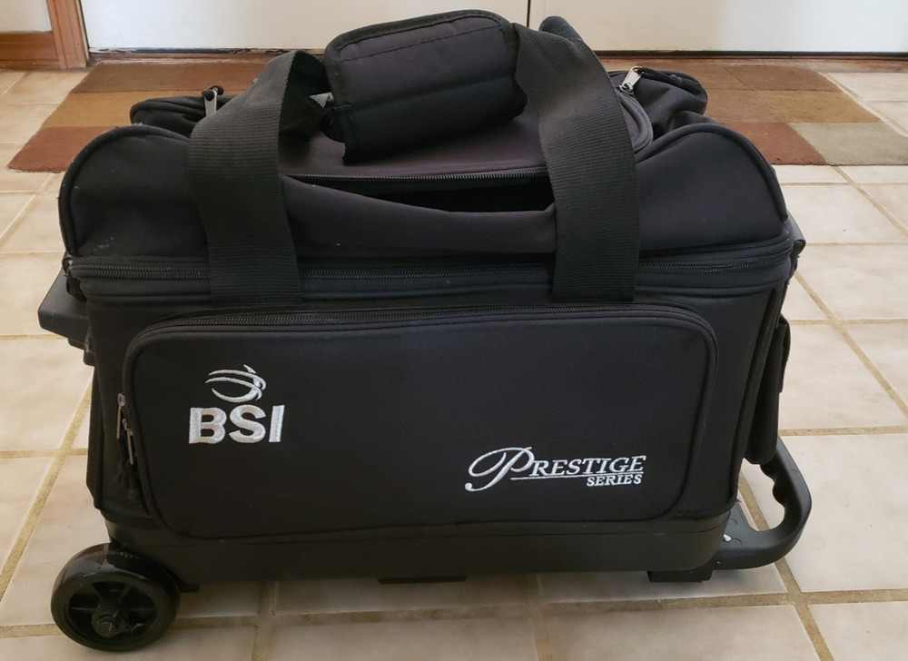BSI PRESTIGE SERIES 2 BALL ROLLER BOWLING BAG