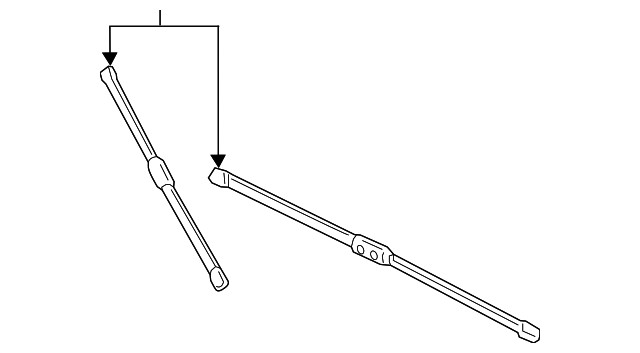 Genuine Volvo Wiper Blade 32341610