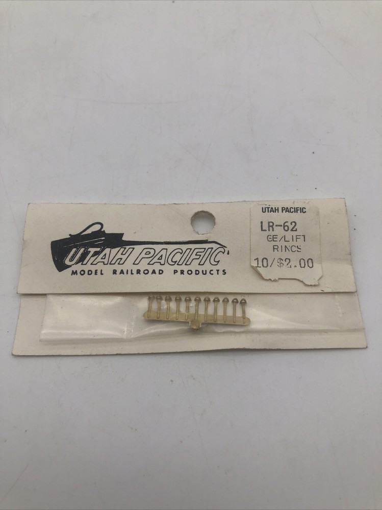 Utah Pacific HO #LR-62 LIFTING RINGS G.E. Free Ship