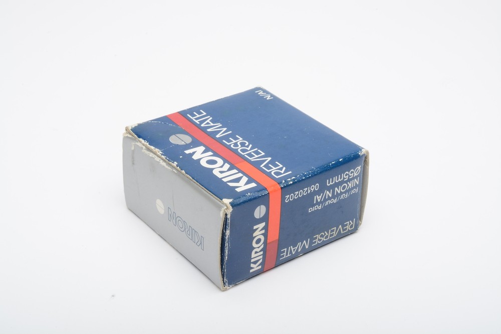 Kiron Reverse ring adapter 55mm to Nikon AI mount, Mint-