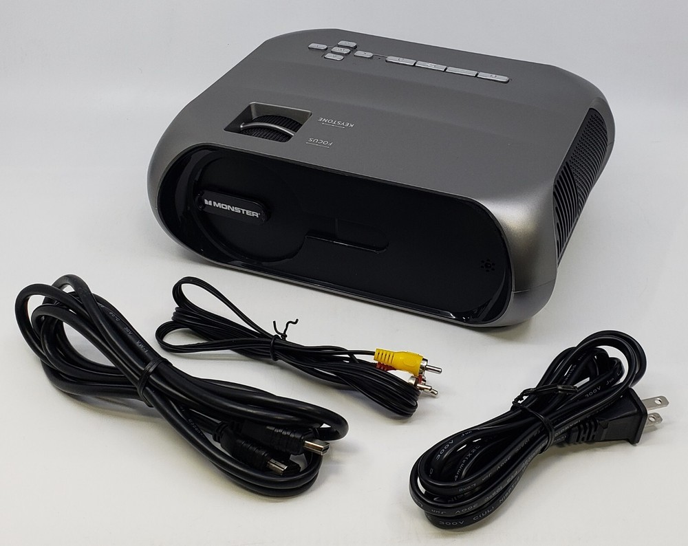Monster Vision 1080P Image Stream Projector ONLY 2500 Lumens [MISSING REMOTE]™