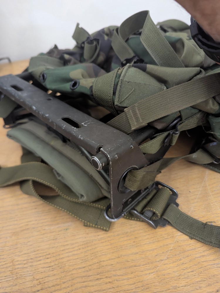 USGI Medium ALICE Pack LC-2 Complete W/ Frame, Woodland Camouflage