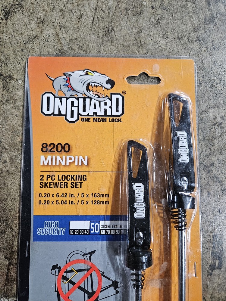 Onguard 2 Piece Locking Skewer Set