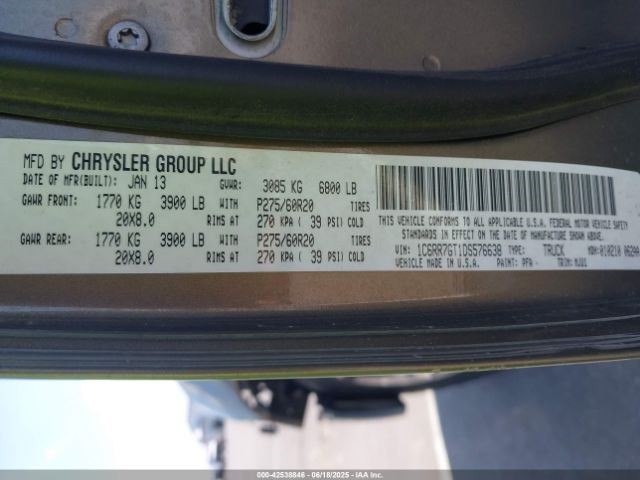 2013 - 2017 Dodge 1500 Pickup Camera/Projector Camera With
