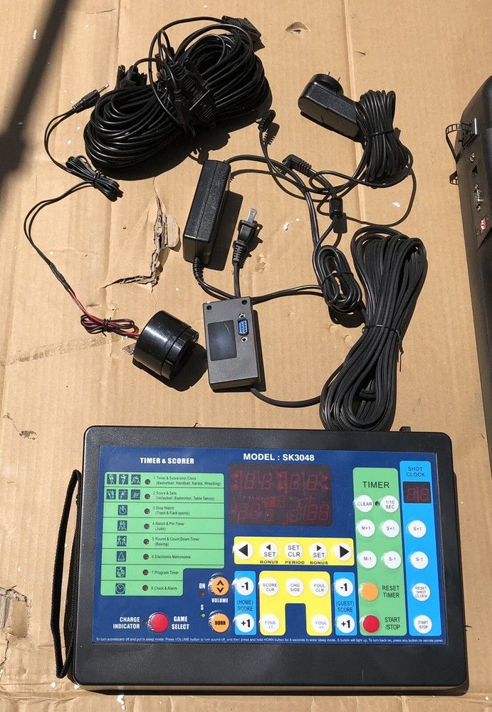 Led Timer & Scorer 4’x 2’ Open Box