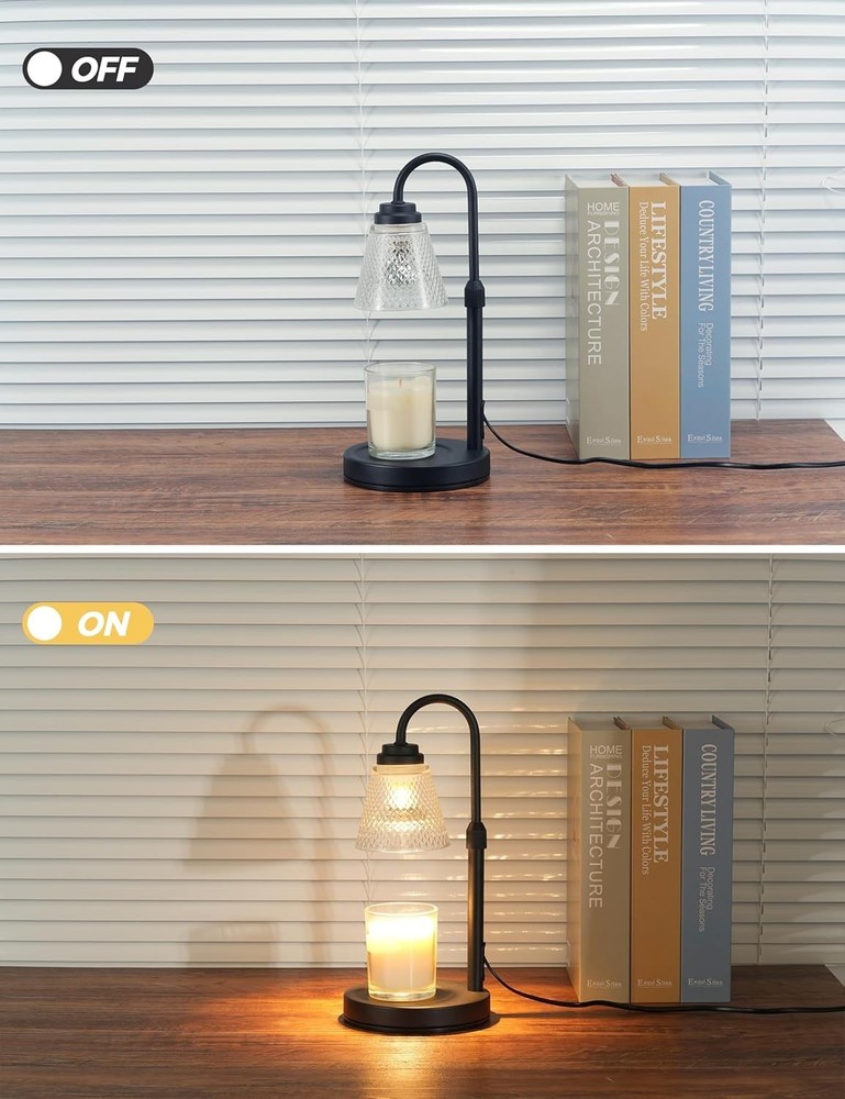 Candle Warmer Lamp with Timer Dimmer
