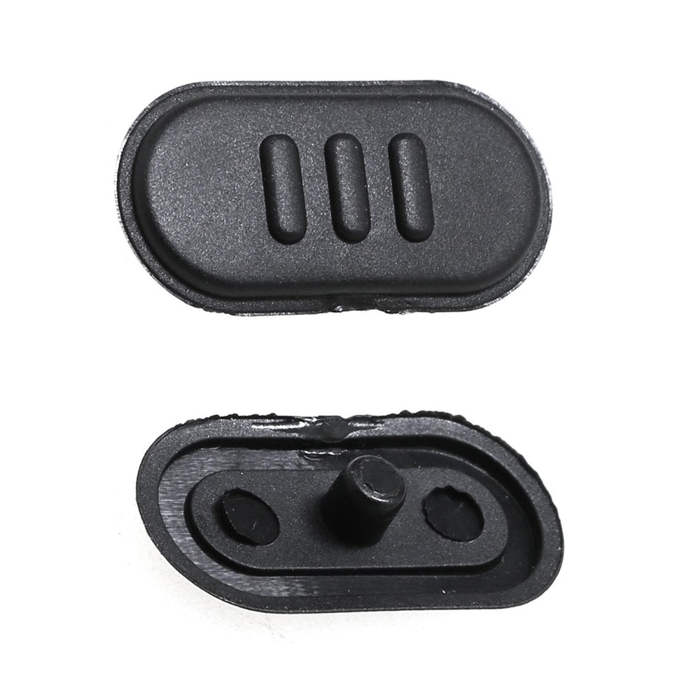 2PCS Walkie Talkie Accessory PTT Button Black Talk PTT Launch Key Switch Butt...