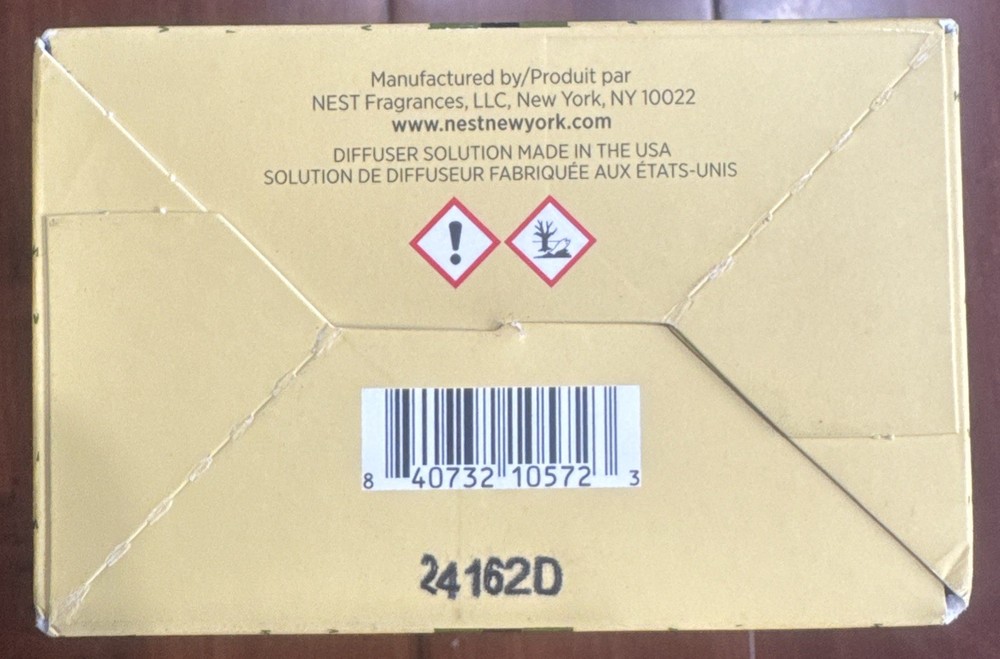 New NEST Grapefruit Reed Diffuser De Perfum 5.9 oz/175 ml