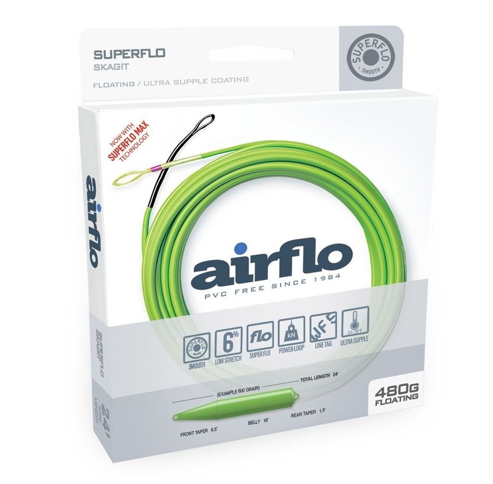 Airflo Superflo Max Skagit Head - Float - 480gr