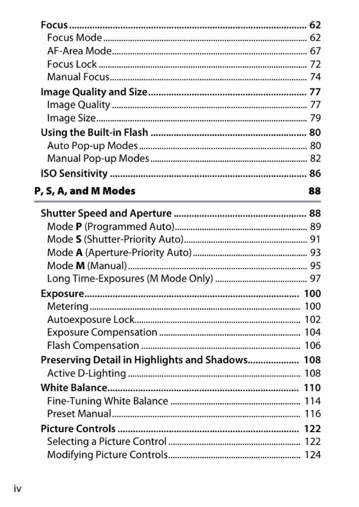 Nikon D3500 — User Reference Manual Guide — 1/2 Size, 5.5" x 8.5" Small Compact
