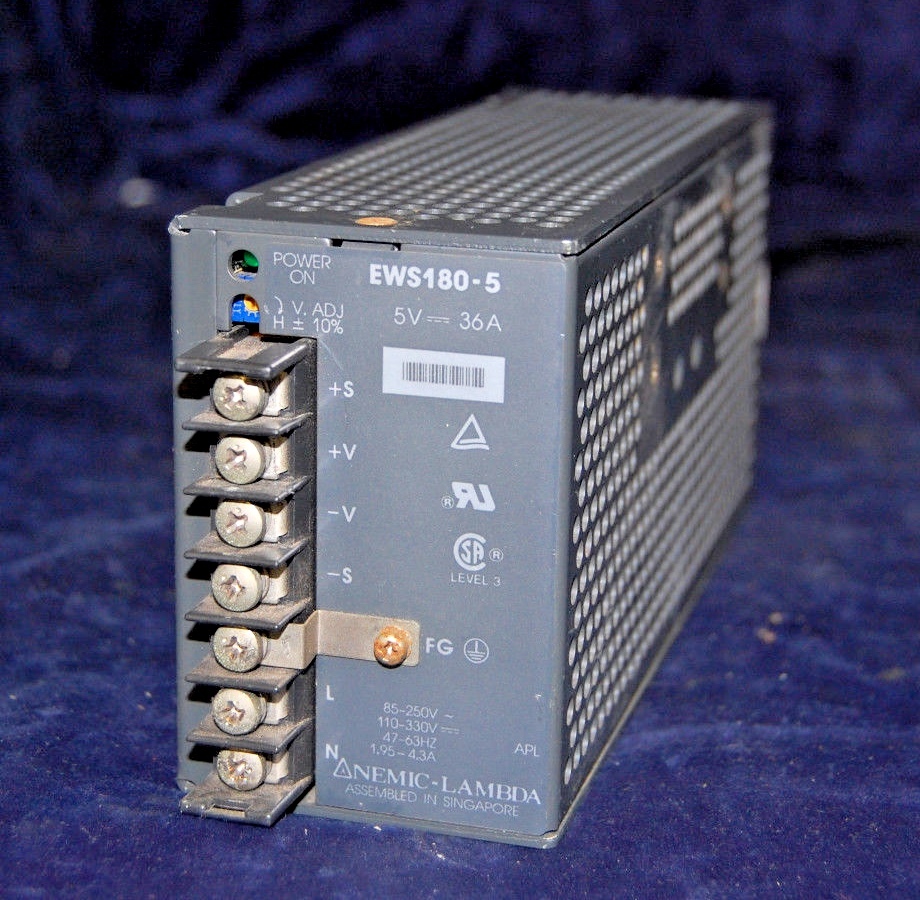 Lambda Nemic EWS180-5 Power Supply (5 VDC, 36 A)